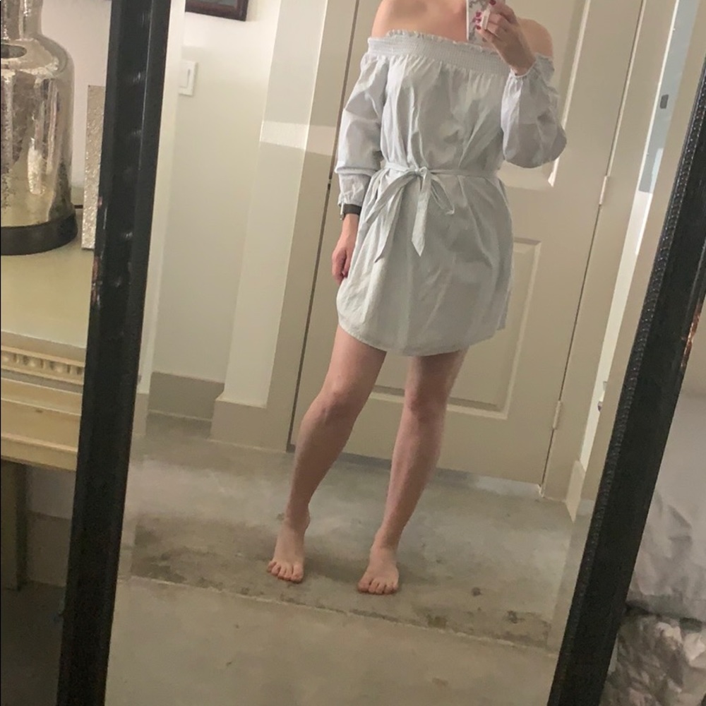 Off the shoulder dress